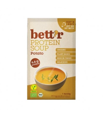 Protein suppe med kartoffel Protein suppe med kartoffel